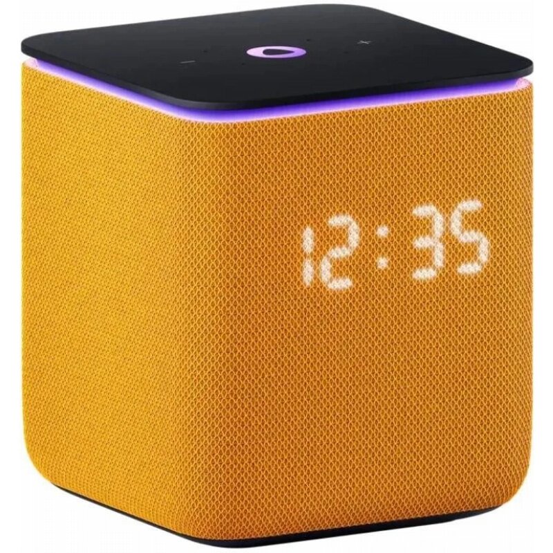 Умная колонка Яндекс Станция Миди, Orange, оранжевый
