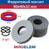 Ферритовый магнит D80*d40*H12 мм - 5 штук, магнит MagElem феррит ...