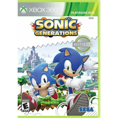 Игра Sonic Generations английская версия для Xbox 360 4690₽