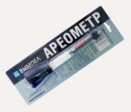 Изображение товара Ареометр для электролита АР-02 / вымпел / 5002