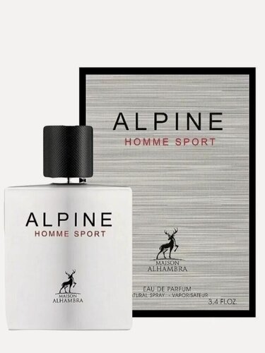 Изображение товара Парфюмерная вода Maison Alhambra "Alpine Homme Sport", мужская, упаковка флакон, 100мл