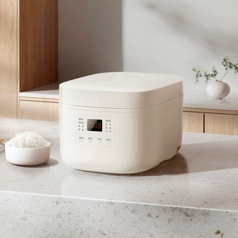 Изображение Электрическая рисоварка Mijia Rice Cooker N1 3L (MFB13A0) Cream White