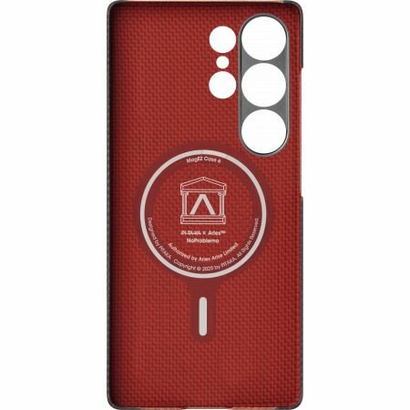 Чехол PITAKA Aries Tactile Woven Case для Samsung S25 Ultra, принт без проблем (NoProblemo) — фото 1