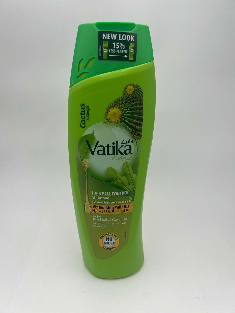 Шампунь Vatika, против выпадения волос, с кактусом и кресс салатом, 400мл