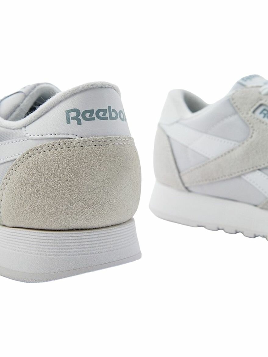 Кроссовки Reebok CL Nylon, полнота F, размер 10 US, белый — фото 1