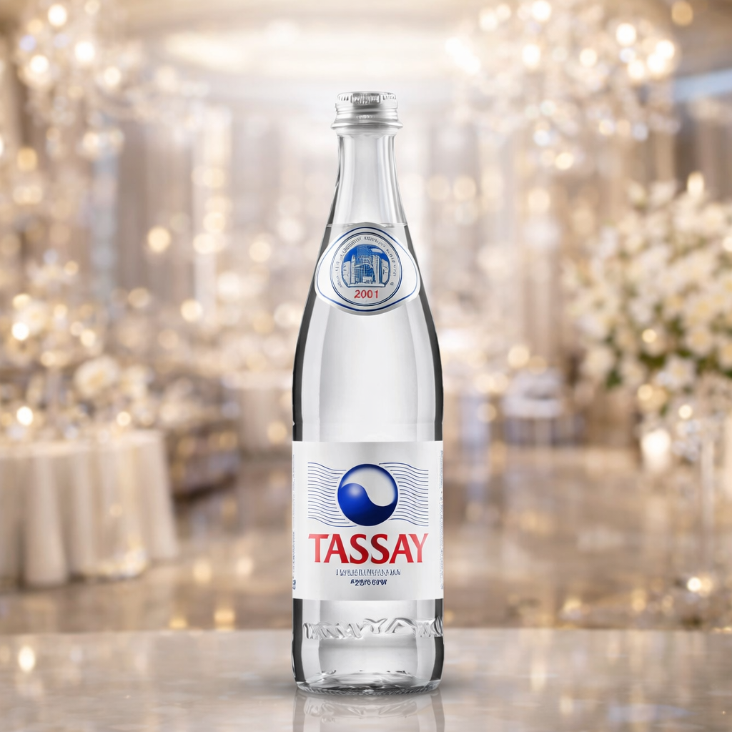 Минеральная вода TASSAY Premium, негазированная вода , 0,5 л