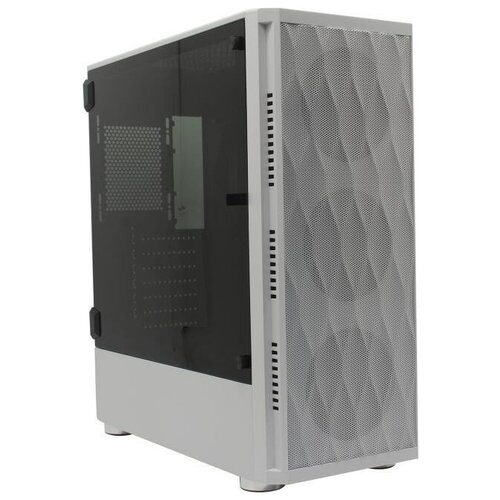 Корпус Miditower Ginzzu GL220 White ATX без блока питания корпус для компьютера ginzzu atx gl220 без бп white