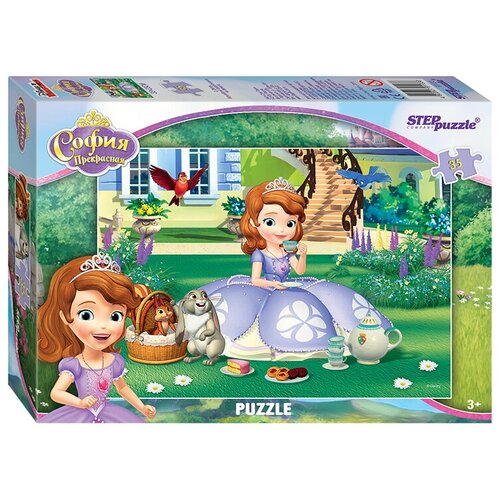 Купить Мозаика puzzle 35 Принцесса София (Disney), Step puzzle