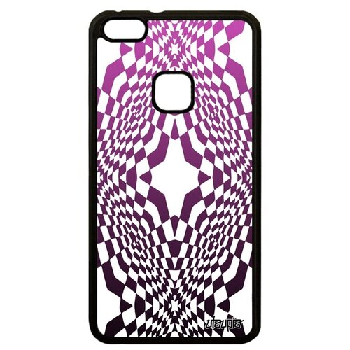 фото Новый чехол на телефон // huawei p10 lite // "иллюзия звезда" волна ромб, utaupia, розовый