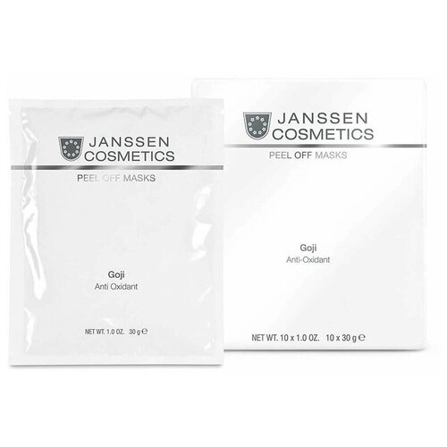 фото Janssen cosmetics / goji anti oxidant / альгинатная anti-age маска с облепихой и ягодами гойи 30гр.