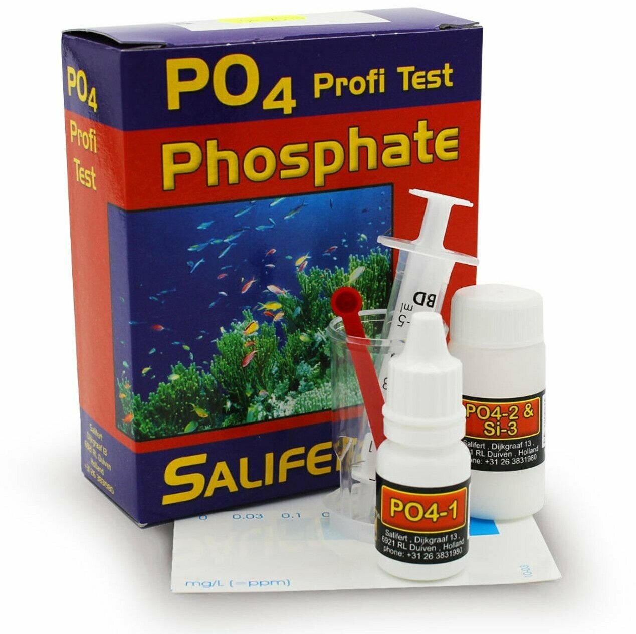 Тест на фосфаты Salifert Phosphate (PO4) Profi-Test - фотография № 1