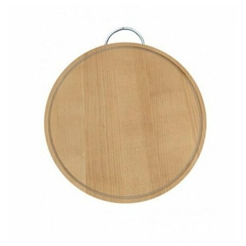 Доска разделочная клееная с металической ручкой Vega К35, 32 см