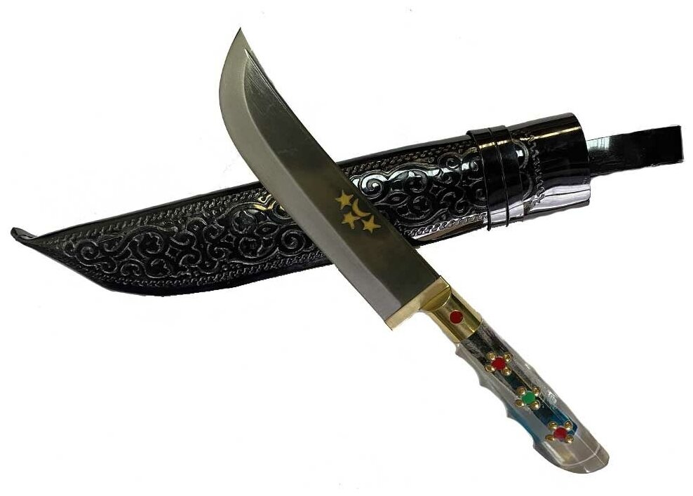 Узбекский нож Пчак Шукур 27 см. - фотография № 6