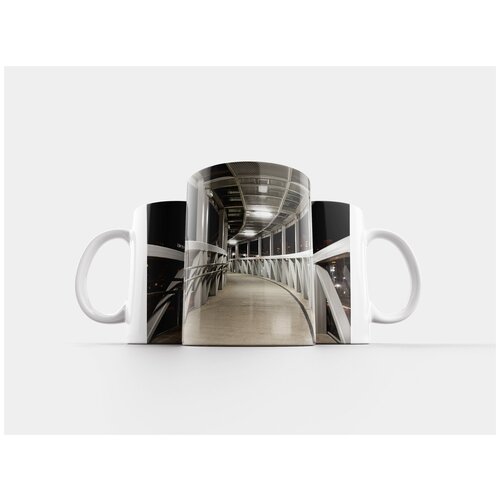 фото Кружка "городской, ходить, люди" 320 мл lotsprints