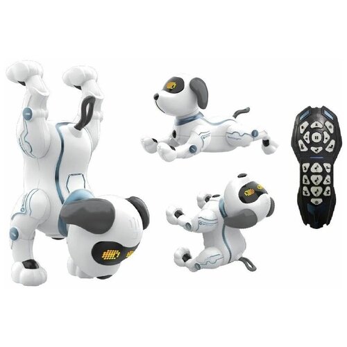 фото Робот собака щенок интерактивный на управлении многофункциональный msn toys