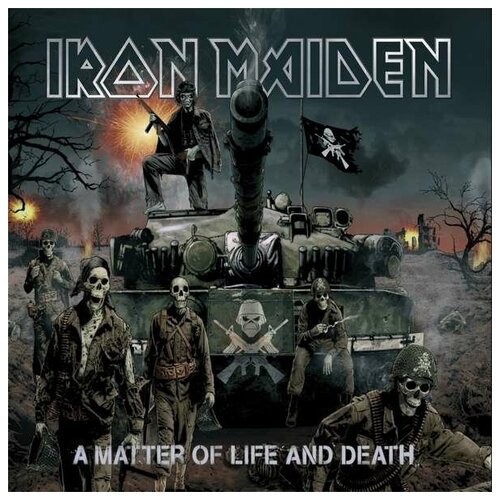 IRON MAIDEN A MATTER OF LIFE AND DEATH Limited Box Set Exclusive Eddie Figurine Patch Remastered Digipack CD CD