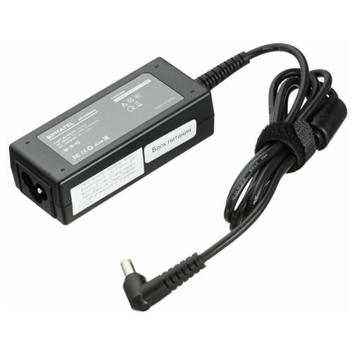 Блок питания для Acer A13-045N2A, ADP-45HE/B, PA-1450-26 (45W) 19v 2 37a 45w laptop ac power adapter charger for acer aspire s7 391 v3 371 a13 045n2a pa 1450 26 es1 512 p84g