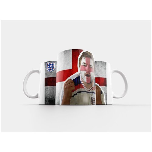 фото Кружка "футбольный, поклонник, англия" 320 мл lotsprints
