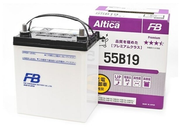 Аккумулятор FB Altica PREMIUM FURUKAWA BATTERY 55B19R