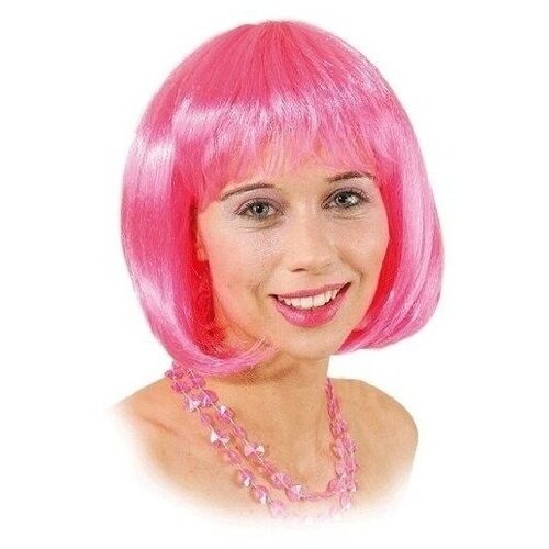 Парик Каре Розовый