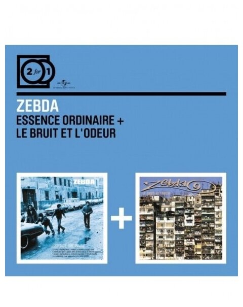 Компакт-Диски, Barclay, ZEBDA - Essence Ordinaire / Le Bruit Et L'Odeur (2CD)