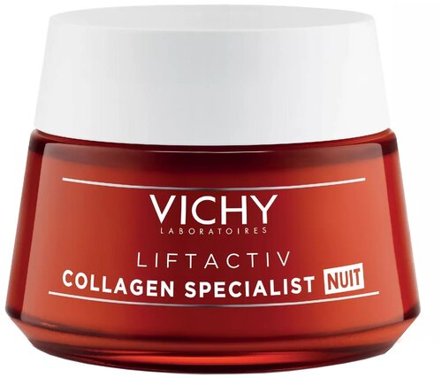 Крем ночной Vichy Liftactiv Collagen Specialist для всех типов кожи. 50 мл