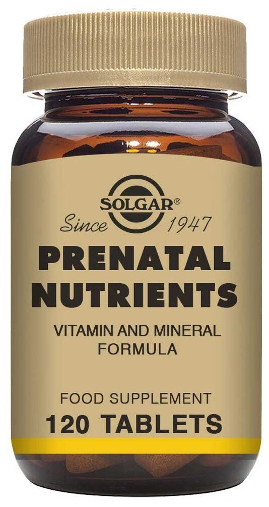 Solgar Prenatal Nutrients таб., 120 шт.