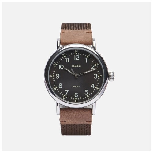 фото Наручные часы timex standard коричневый , размер one size