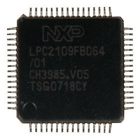 LPC2109FBD64 Микроконтроллер RISC NXP , QFP