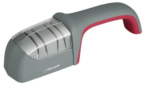 Механическая точилка для ножей Rondell Langsax RD-323, с алмазным напылением, серый