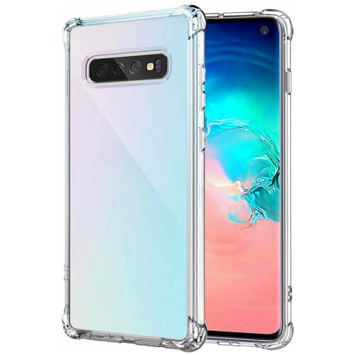 фото Чехол для samsung s10 armor силикон (прозрачный) pastila