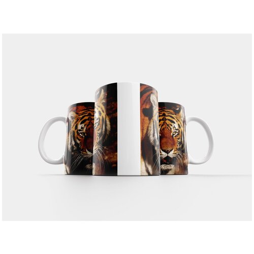 фото Кружка "тигр, хищник, шерсть" 320 мл lotsprints