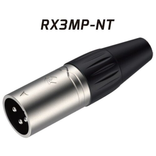 разъем xlr папа roxtone rx5m nt Разъем XLR (Папа) Roxtone RX3MP-NT