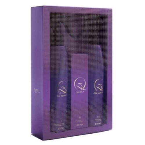 фото Estel q3 oil rich набор для экранирования волос