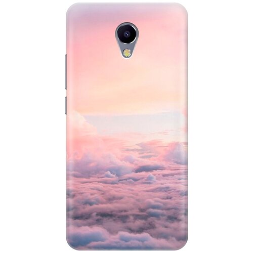 фото Силиконовый чехол на meizu m5 note / мейзу м5 ноут с принтом "высоко над облаками gosso