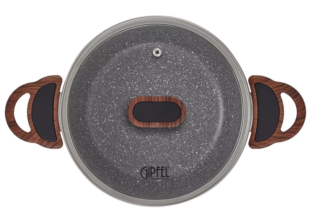 Алюминиевая кастрюля Gipfel Pola 2667 20 см/3 л - фото №3