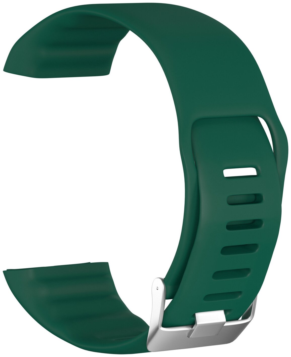 Ремешок силиконовый для фитнес браслета GSMIN WR11 (2020) (Зеленый)