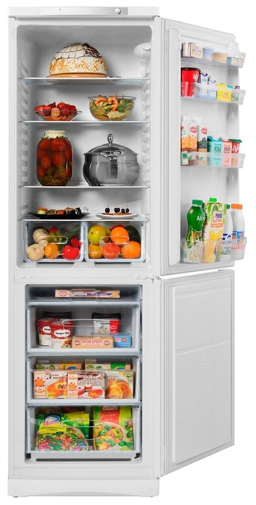 Холодильник с нижней морозильной камерой Indesit - фото №3