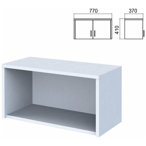 Шкаф-антресоль Арго, 770х370х410 мм, серый