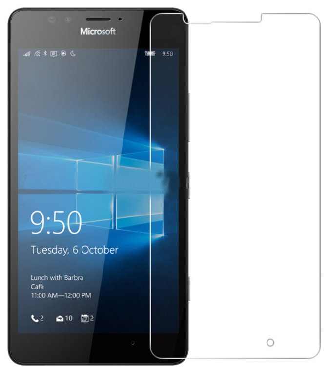 Защитное стекло на Microsoft Lumia 950, прозрачное, X-CASE
