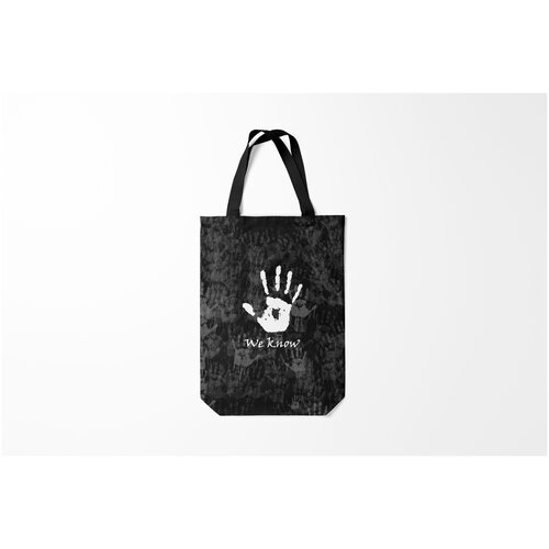 фото Сумка-шоппер / 31х42 см / геймерам / the elder scrolls we know мы знаем tes burnettie