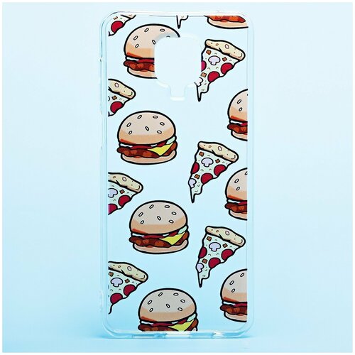 фото Чехол-накладка sc237 для xiaomi redmi note 9 pro (001) (рисунок) без бренда