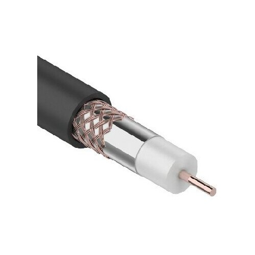 Коаксиальный кабель Rexant RG-6U+Cu (75 Ом) (01-2222)