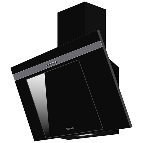 Вытяжка Weissgauff каминная Idan 60 PB черный управление кнопочное 1 мотор 819700₽