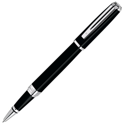 Ручка роллер Waterman Exception Slim Black Lacquer ST S0637070