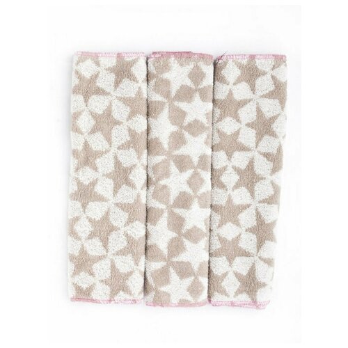 Комплект салфеток 3шт. 31х36см, 1с89.002, Речицкий текстиль, Пикник светло-серый