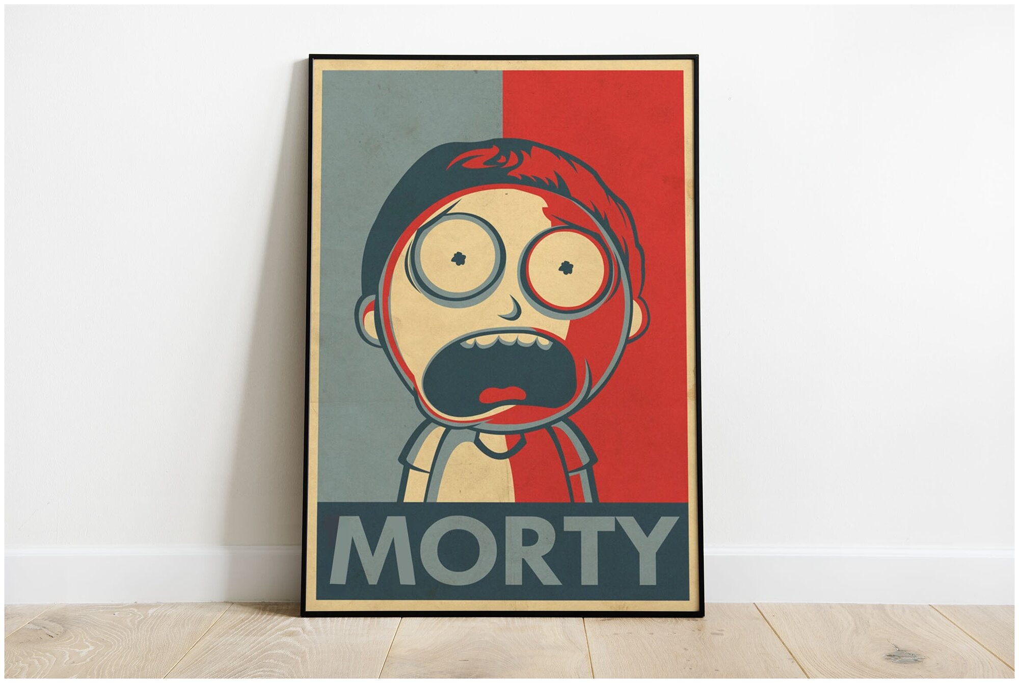 Плакат "Рик и Морти" / Формат А3+ (33х48 см) / Постер для интерьера / Без рамы