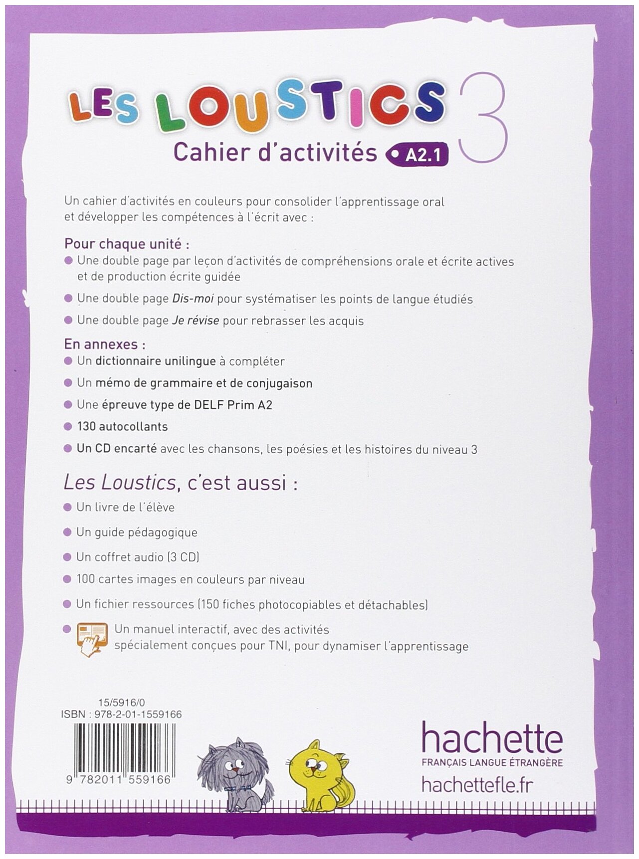 Les Loustics 3. A2.1. Cahier d'activités + CD audio - фото №7