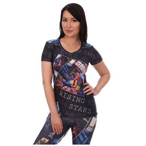 фото Футболка женская спортивная супергерои натали