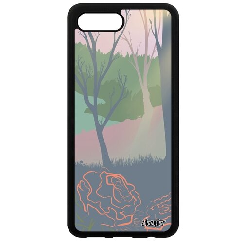 фото Противоударный чехол на смартфон // honor 10 // "лесные розы" свет дерево, utaupia, цветной